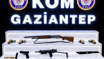 Gaziantep'te silah kaçakçılığı operasyonu: 3 silah ve çok sayıda mühimmat ele geçirildi