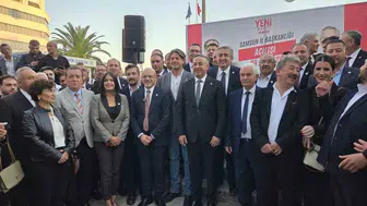 Samsun'da yeni parti il başkanlığı binası açıldı