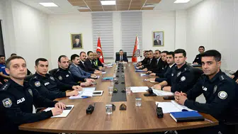 Adıyaman'da emniyetin 9 aylık çalışmaları değerlendirildi