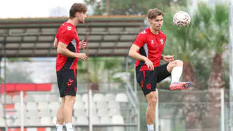 Samsunspor'da Başakşehir FK mesaisi çift antrenmanla başladı