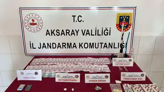 Aksaray’da uyuşturucu sevkiyatına jandarma operasyonu