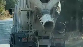 Antalya'da beton mikserine 200 bin lira ceza kesildi