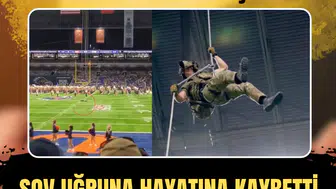 ABD'de askeri gösteri faciayla bitti: Stadyum tavanından düşen asker hayatını kaybetti