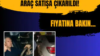 Aziz Yıldırım'ın çarptığı araç satışa çıkarıldı! Fiyatına bakın...