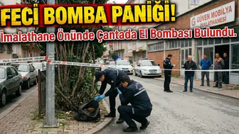 Ümraniye Söğütlük Sokak’ta korkutan keşif: Mobilyacı çantada el bombası buldu