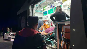Fethiye açıklarında özel teknede yaralanan vatandaş denizden tahliye edildi