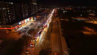 Şehitkamil'de 103 araçlık Cumhuriyet korteji düzenleniyor