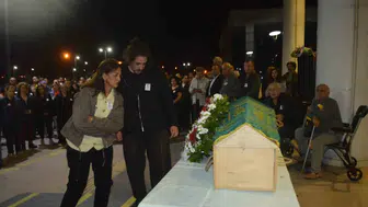 Ayvalık'taki deniz faciasında hayatını kaybeden Dr. Şahin Bingüllü görev yaptığı hastaneden uğurlandı