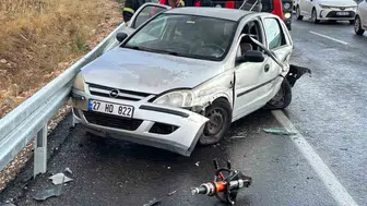 Adıyaman'da dört otomobil zincirleme kaza: 4 yaralı
