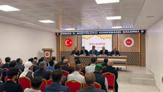 Diyanet Heyeti Şırnak'ta Din Görevlileriyle İstişare Toplantısında Buluştu