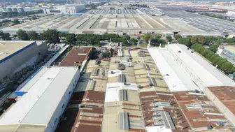 Manisa'daki Fabrika Yangınının Acı Bilançosu Gün Ağarınca Dronla Görüntülendi