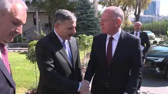 İçişleri Bakanı Mustafa Çiftçi, Avusturya Federal İçişleri Bakanı ile görüştü