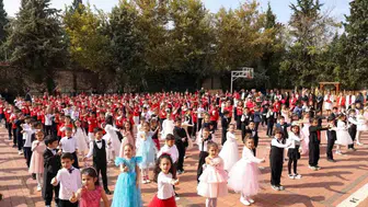 Gaziantep'te GKV öğrencileri 103. yıl dönümünü kortejle kutladı