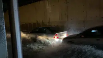 Bolu'da etkili yağış alt geçitleri göle çevirdi