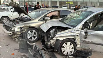 Aksaray’da trafik kazasında 5 kişi yaralandı