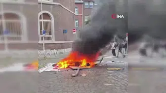 Fransa'daki öğrenci protestoları Belçika'ya sıçradı