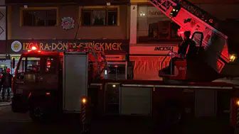 Konya'da fırın bacasında çıkan yangın paniğe yol açtı