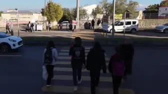 Erzurum'da okul çevrelerinde güvenlik denetimleri sürüyor