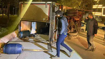 Merzifon’da kamyonet ve otomobil çarpıştı, 3 kişi yaralandı