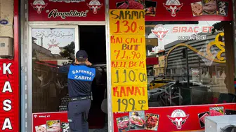 Şahinbey'de tarihi geçmiş ciğer satan işletmeye 3 gün kapatma cezası