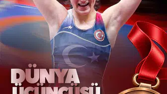 Elmira Yasin, U23 Dünya Güreş Şampiyonası'nda dünya üçüncüsü oldu