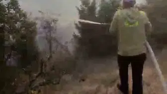 Kütahya'daki orman yangını havadan ve karadan kontrol altına alındı