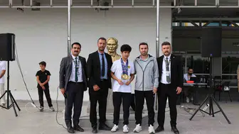 MTK öğrencisi Rüzgar Alp Yalçınkaya, Avrupa'da 4 altın madalya kazandı