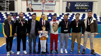 Erzurum Emniyeti, 4. Kamu Spor Oyunları’nda il şampiyonu oldu