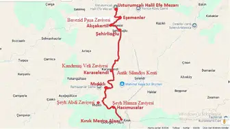 Selendi'de Millî Mücadele kahramanı Halil Efe için 26,2 kilometrelik şehitlik rotası hazırlandı