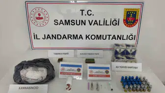 Samsun'da jandarmadan uyuşturucu operasyonu: 33 kilo bonzai üretilebilecek ham madde yakalandı