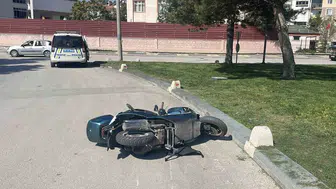 Karaman'da otomobille motosiklet çarpıştı: 1 yaralı