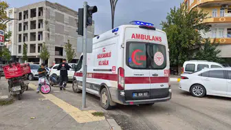 Adıyaman'da kontrolden çıkan motosiklet devrildi: 1 yaralı