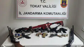 Tokat’ta silah kaçakçılığı operasyonunda 29 kişi gözaltına alındı