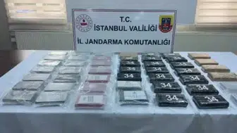 Eyüpsultan’da bir araçta 50 kilogram uyuşturucu madde ele geçirildi