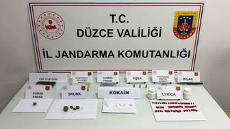 Düzce'de uyuşturucu operasyonu kapsamında 1 kişi tutuklandı