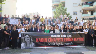 Kozan'da öldürülen Sevda Dinler için kadınlardan adalet çağrısı