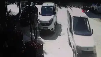 Hırsız marketteki aracı çaldı, kaza yapınca yakalandı