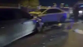 Mardin'de Üç Aracın Karıştığı Zincirleme Kaza: Cip Kanala Uçtu, 4 Yaralı