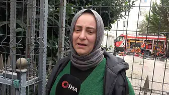 Maltepe’de çöken binaya ait dükkan kiracısı çatlakları görüntülemişti