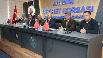 Erzurum Ticaret Borsası’nda yeni meclis divanı belirlendi