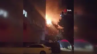 Burdur Gölhisar'daki apartman yangını maddi hasara yol açtı