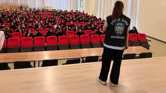 Erzincan'da çocuk polisi, 270 öğrenciye güvenlik eğitimi verdi