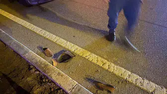 Afyonkarahisar'da otomobilin çarptığı yaya ağır yaralandı