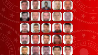Kırmızı bültenle aranan 33 ve ulusal düzeyde aranan 30 suçlu Türkiye'ye getirildi