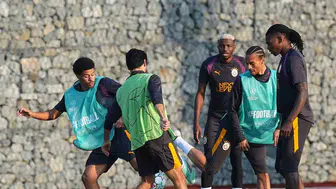 Galatasaray, Barcelona maçı için hazırlıklarını sürdürüyor