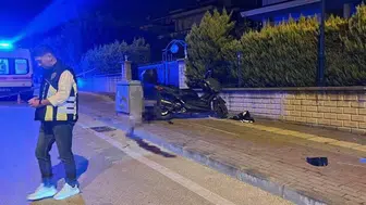 Bursa'da motosiklet kazası: Sürücü hayatını kaybetti