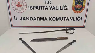 Isparta'da tarihi eser operasyonlarında 20 şüpheli hakkında işlem yapıldı
