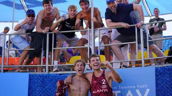 Alanya'da plaj voleybolu şöleni sona erdi