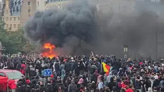 Belçika'da öğrenci protestoları devam ediyor