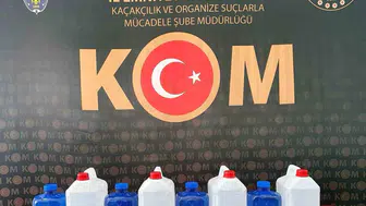 Yozgat’ta 30 litre kaçak etil alkol ele geçirildi